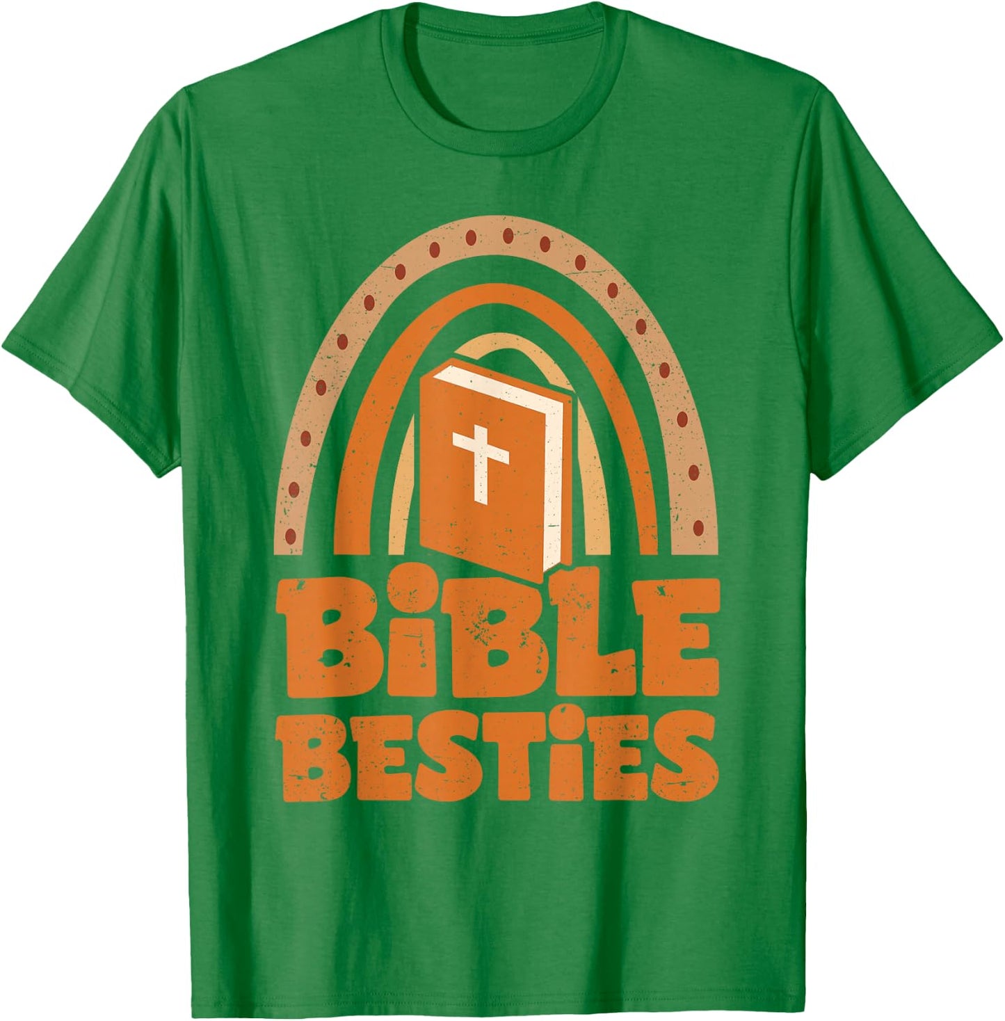Bible Besties BFF Best Friends Bestie T-Shirt - T-Shirt | Irish Green