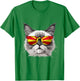 Macedonia Flag Cat Mom Souvenirs Products Kitten Macedonian T-Shirt - T-Shirt | Irish Green