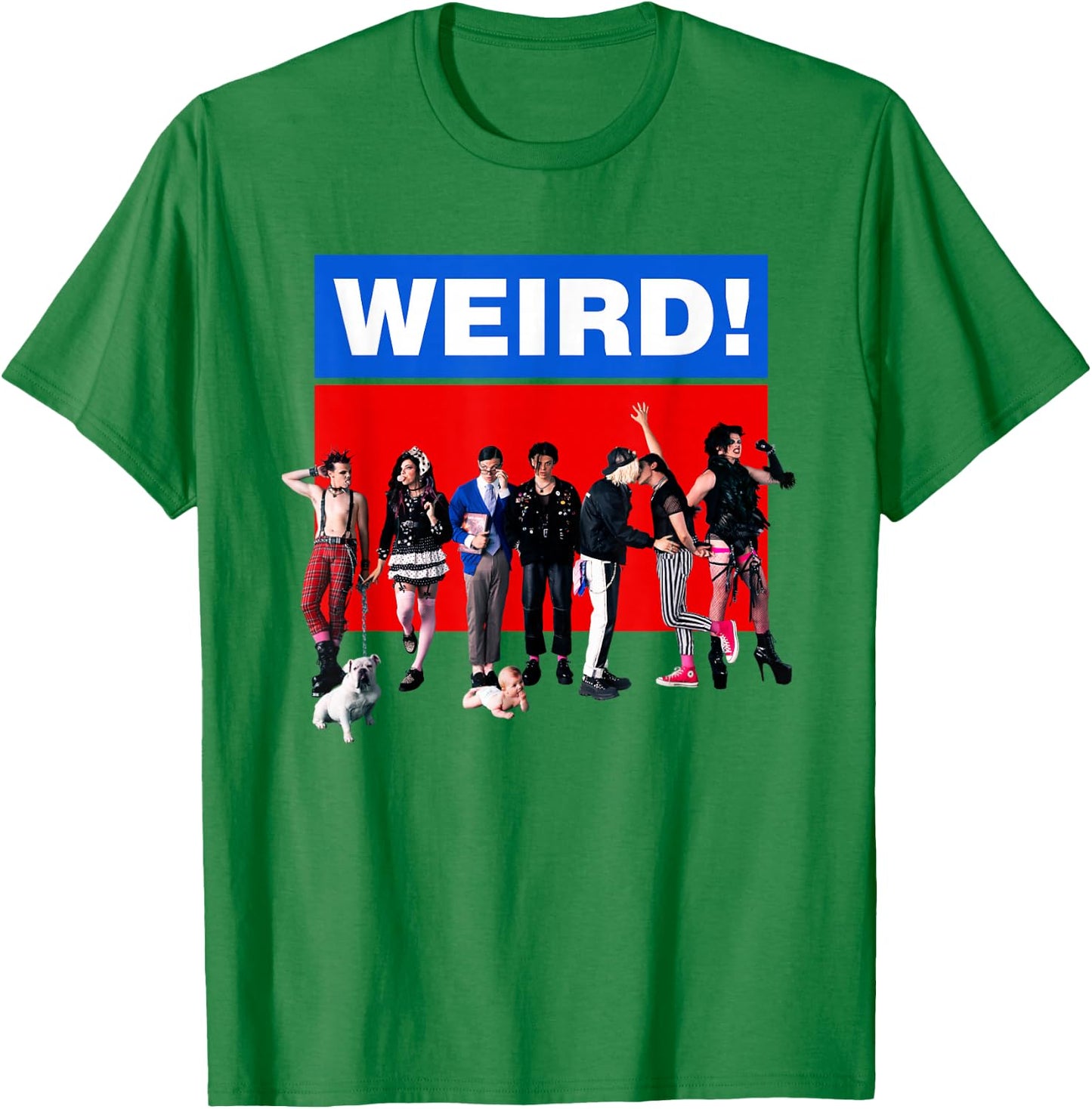 Official Yungblud Weird White T-Shirt - T-Shirt | Irish Green
