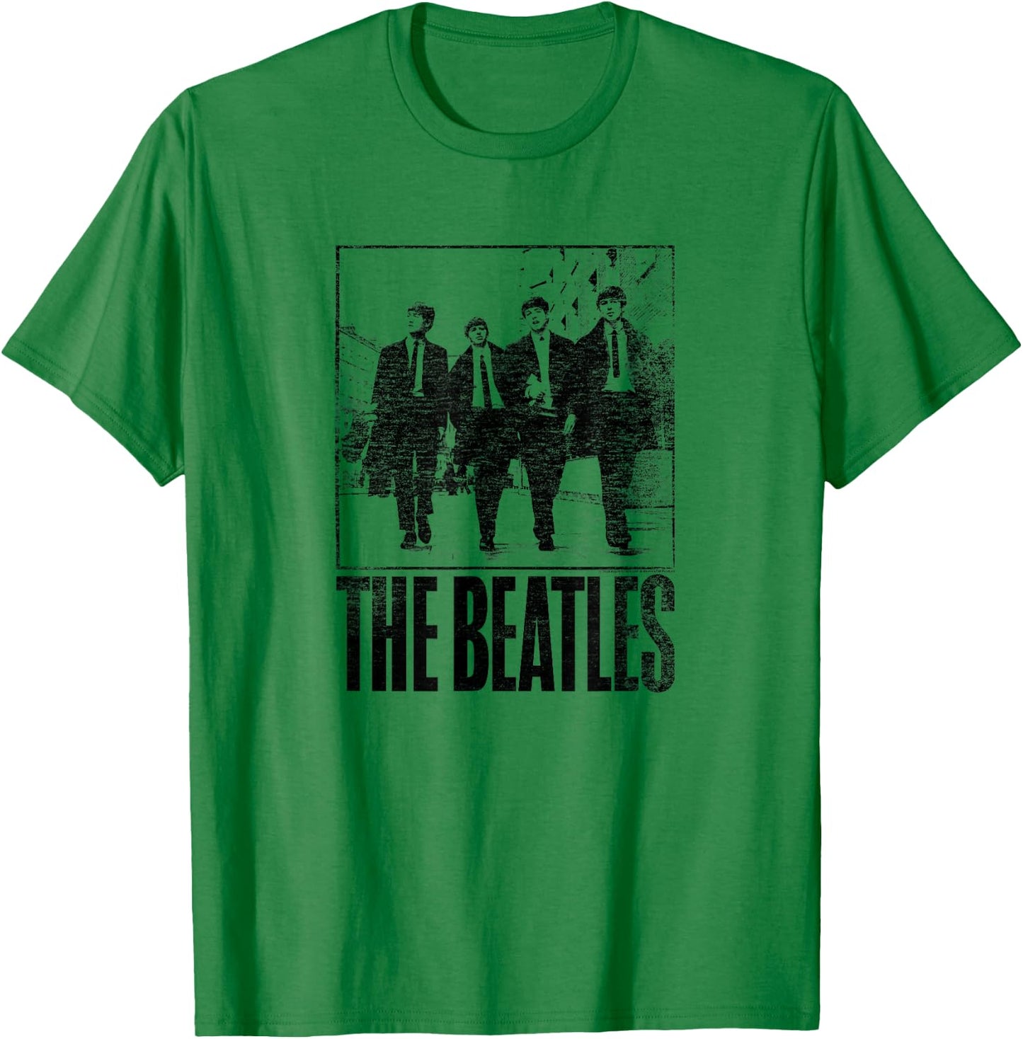 The Beatles - Vintage T-Shirt - T-Shirt | Irish Green