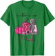 In October We Wear Pink - Breast Cancer Awareness Pitbull T-Shirt - T-Shirt | Irish Green