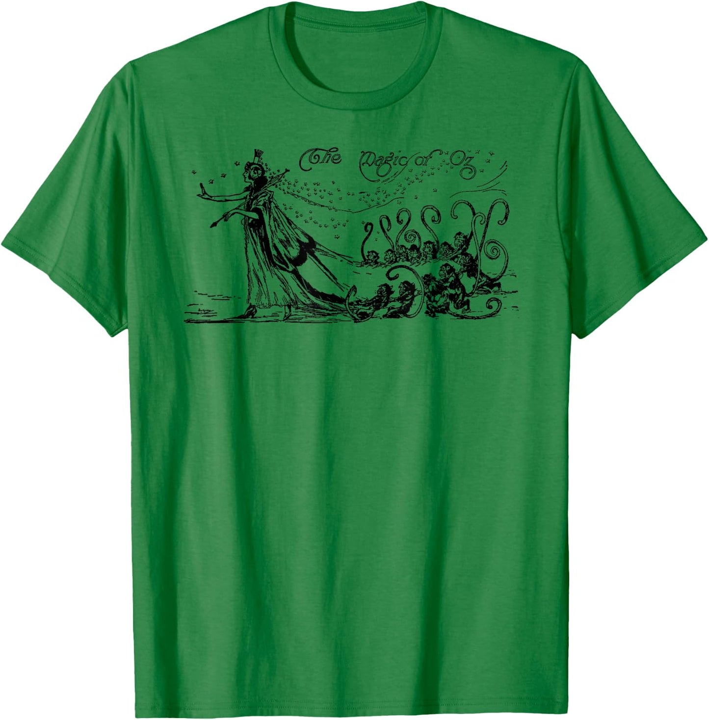 Princess Ozma of OZ Wizard of OZ Book - Classic Fairy Tale T-Shirt - T-Shirt | Irish Green