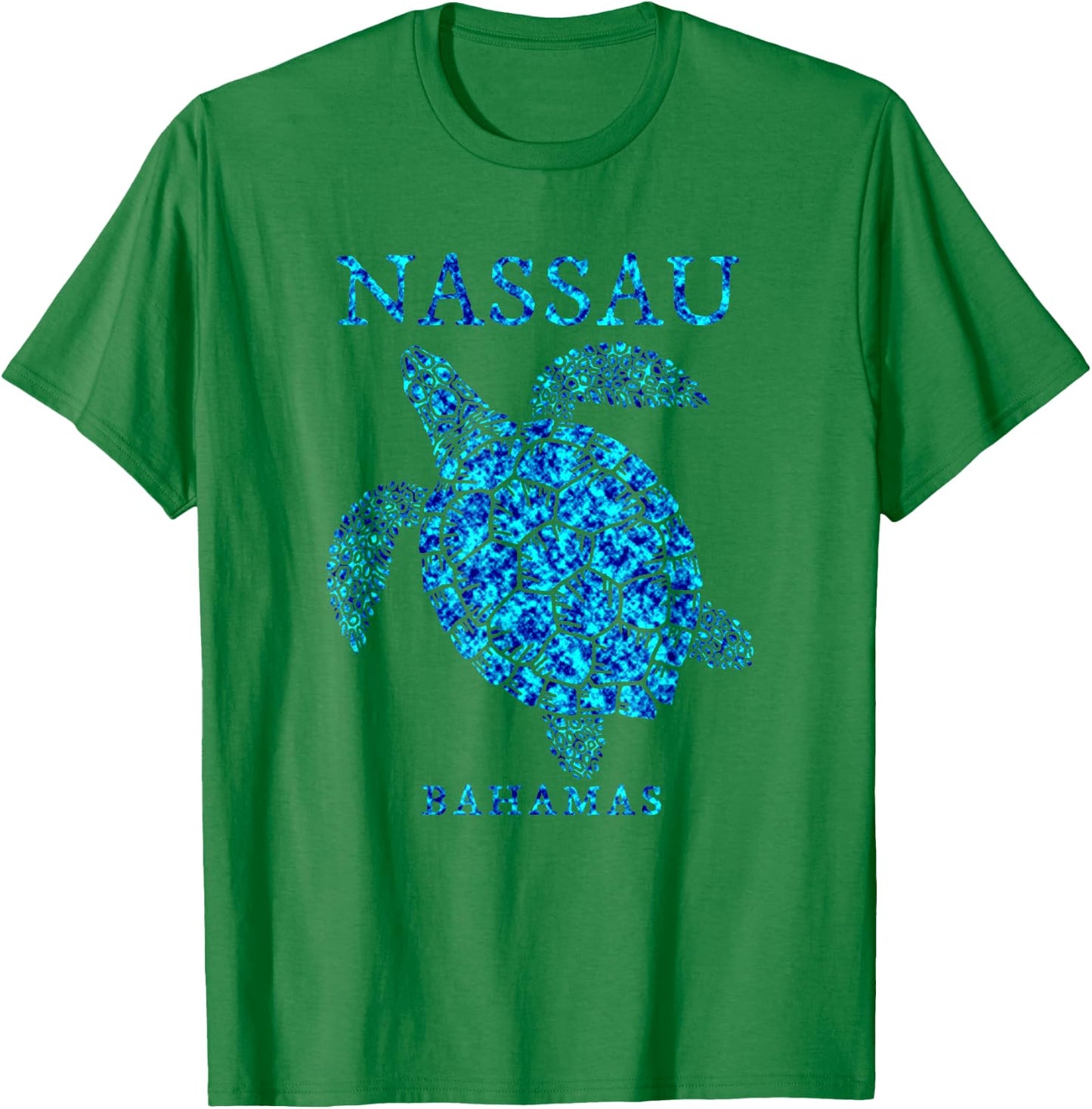 Nassau Bahamas Sea Turtle Boys Girls Toddler Souvenir T-Shirt - T-Shirt | Irish Green