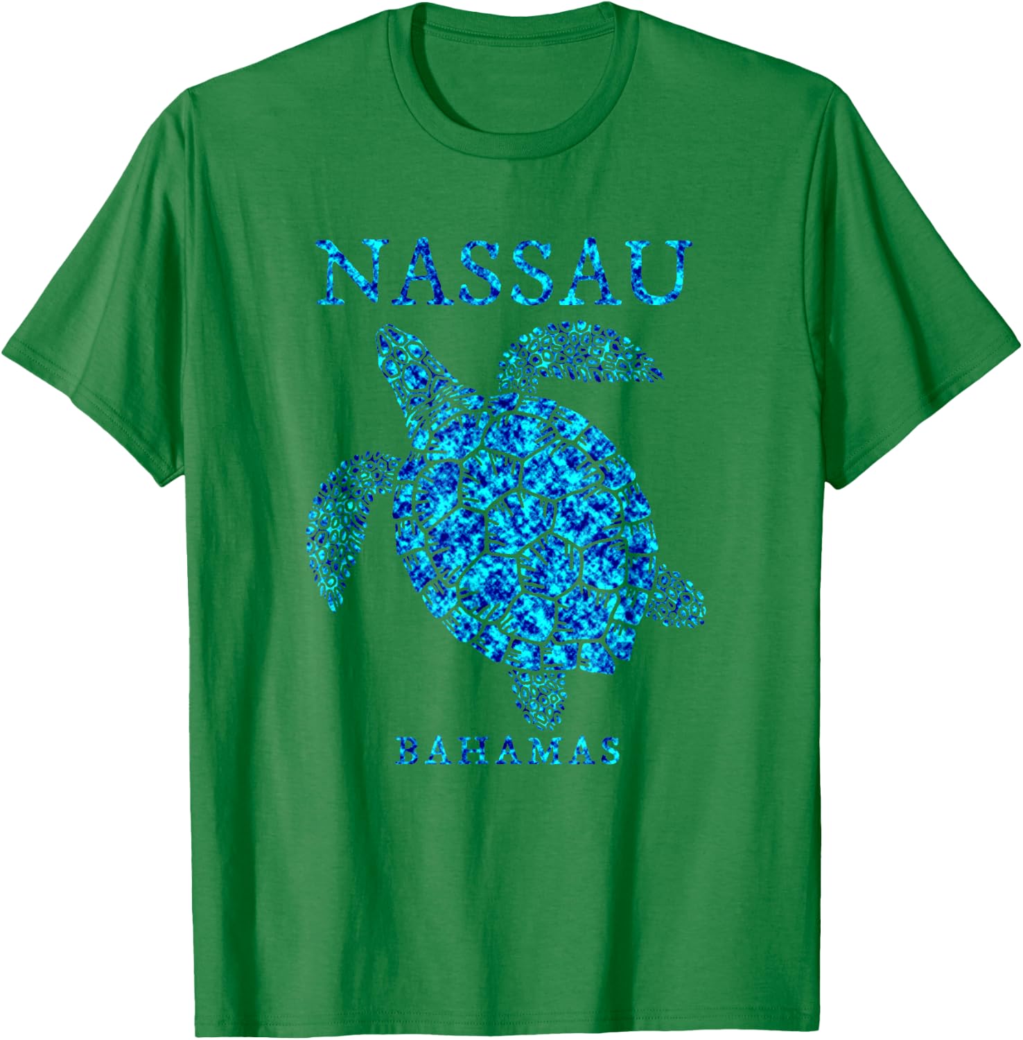 Nassau Bahamas Sea Turtle Boys Girls Toddler Souvenir T-Shirt - T-Shirt | Irish Green