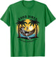 Good Vibes Skeleton Hammock Sunset T-Shirt - T-Shirt | Irish Green