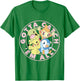 Pokémon - Gotta Catch Em All Pikachu Piplup Chimchar Turtwig T-Shirt - T-Shirt | Irish Green
