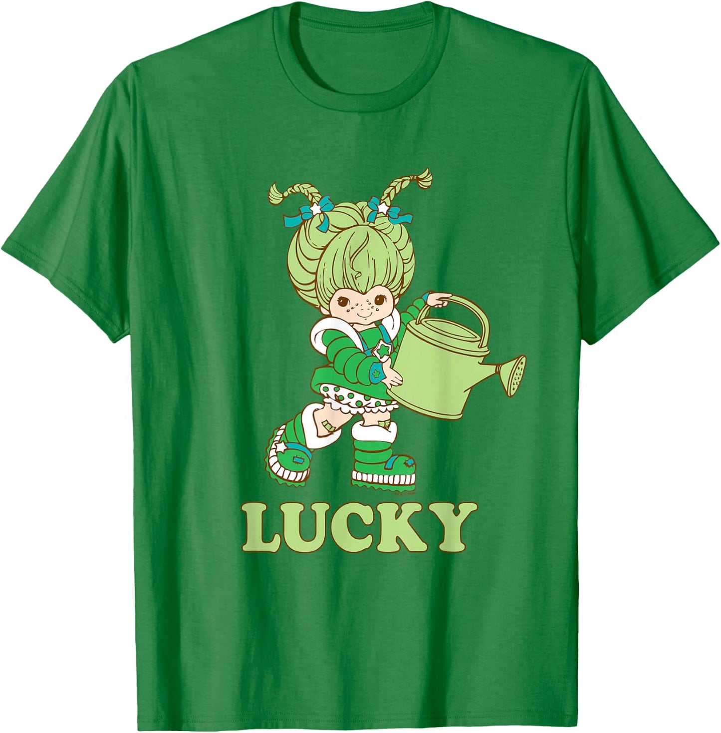 Rainbow Brite St. Patrick's Day Lucky Patty O'Green Portrait T-Shirt - T-Shirt | Irish Green
