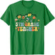 5th Fifth Grade Teacher Appreciation Teaching Wildflowers T-Shirt - T-Shirt | Irish Green