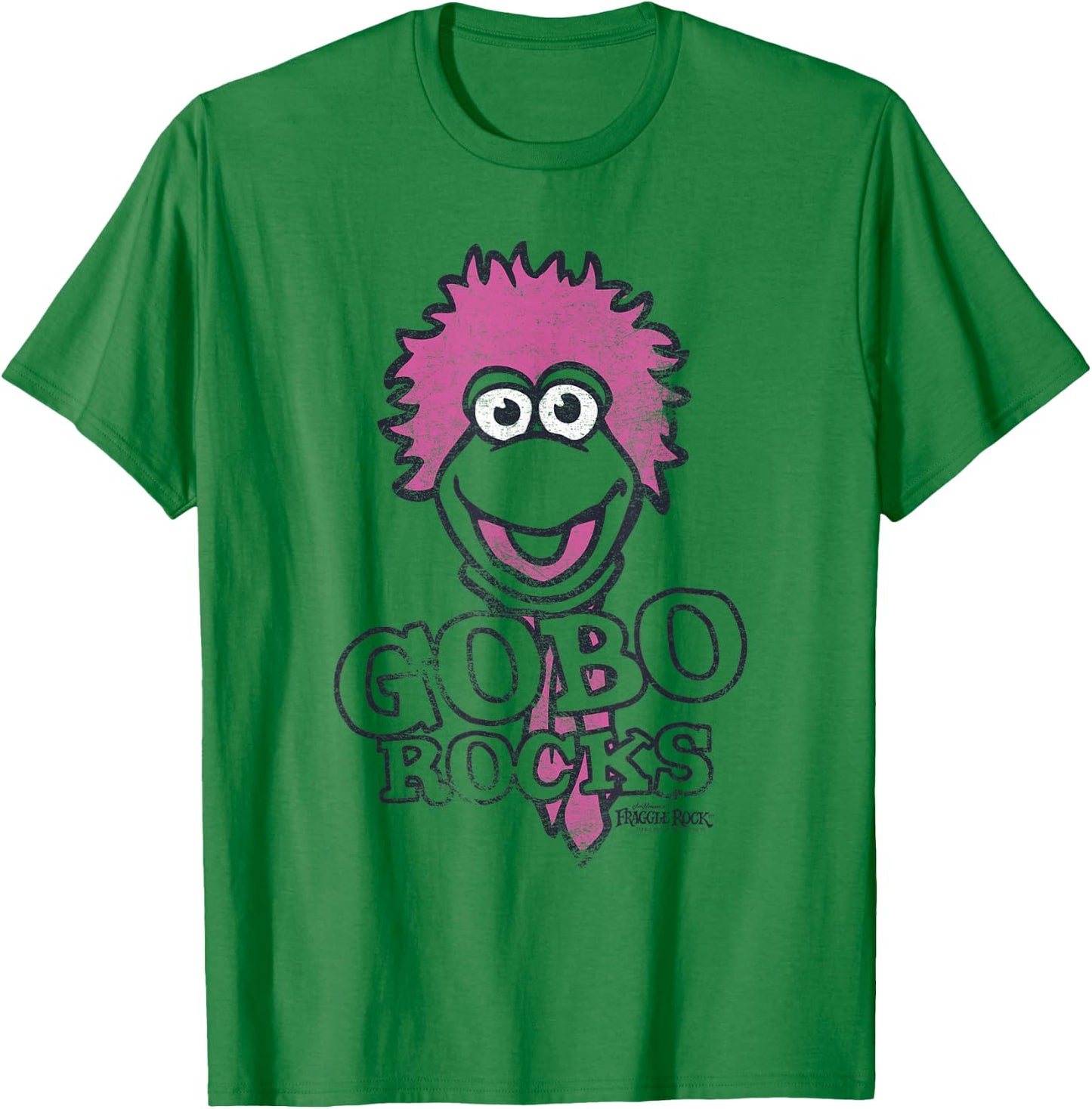 Fraggle Rock Gobo Rocks T-Shirt - T-Shirt | Irish Green