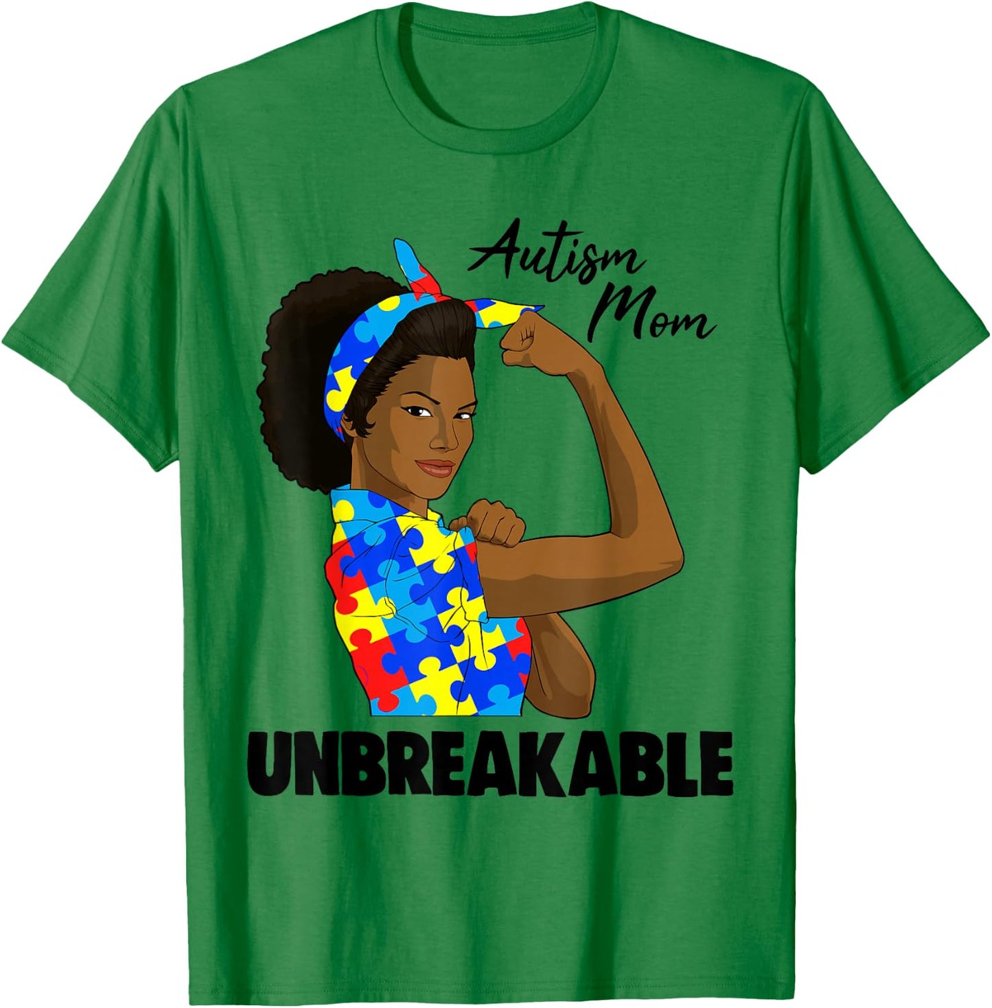 Autism Mom Shirts Women Autism Awareness Mom T-Shirt - T-Shirt | Irish Green