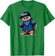 LIL HOMIE Cute Cholo Cat Chicano Art West Coast Hip Hop T-Shirt - T-Shirt | Irish Green