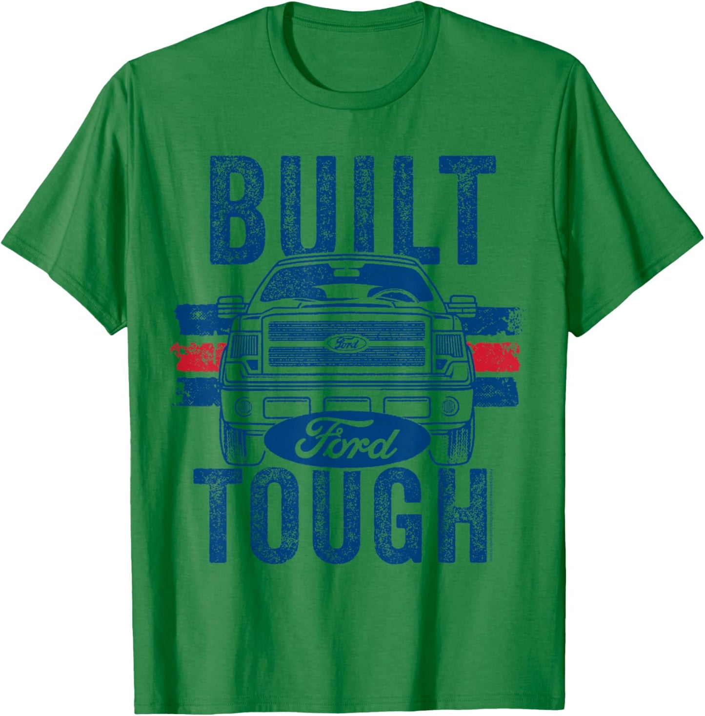 Ford - F-150 Truck Built Tough With Logo T-Shirt - T-Shirt | Irish Green