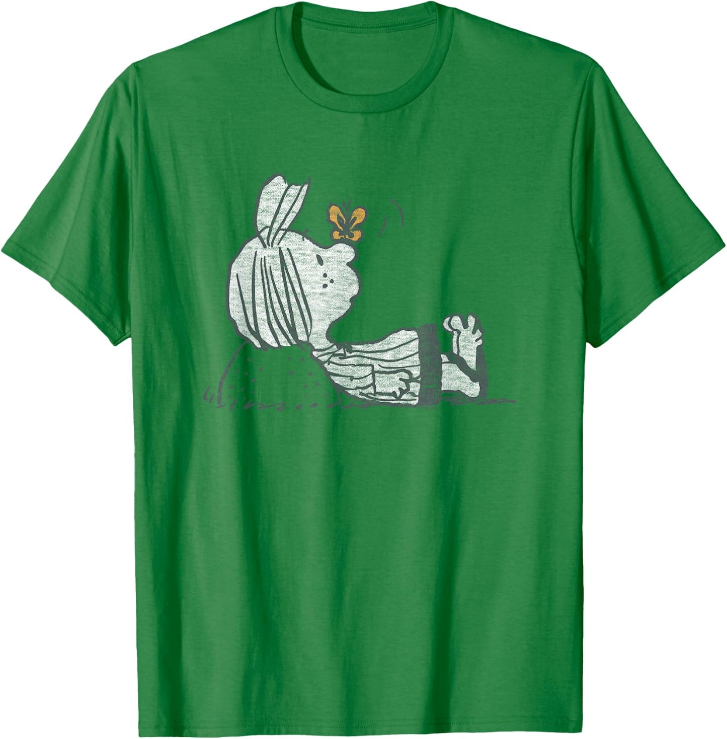Peanuts - Peppermint Patty T-Shirt - T-Shirt | Irish Green