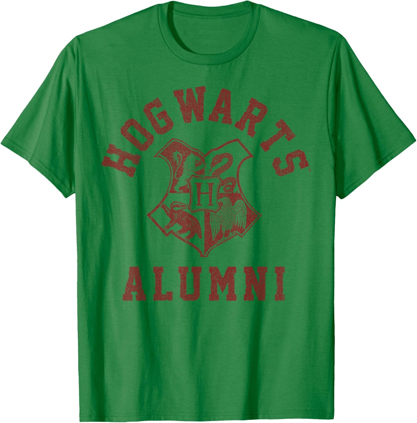 Harry Potter Hogwarts Alumni Crest Small T-Shirt - T-Shirt | Irish Green