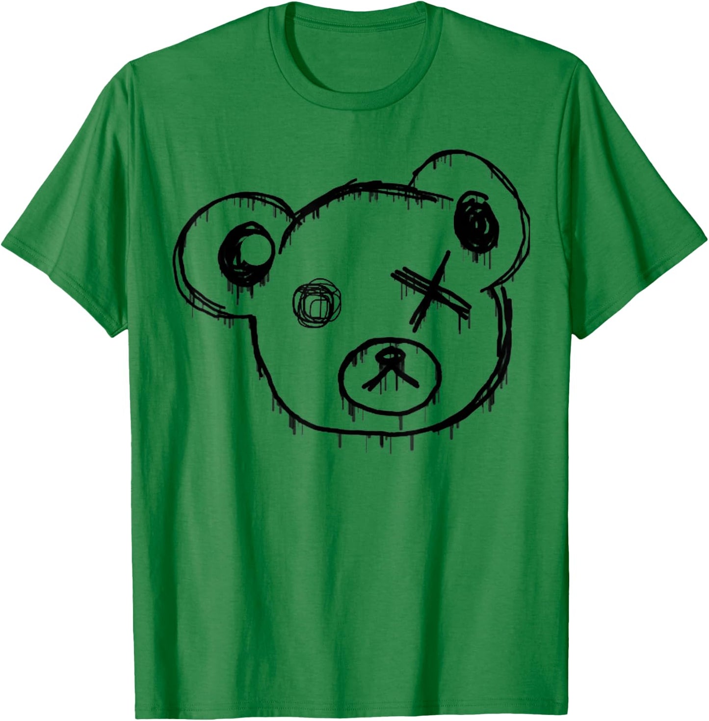 Teddy Anime Teddy Bear Cute Bear Women Men T-Shirt - T-Shirt | Irish Green