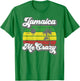 Jamaica Me Crazy Rasta Roots Rock Reggae Jamaican Retro Gift T-Shirt - T-Shirt | Irish Green