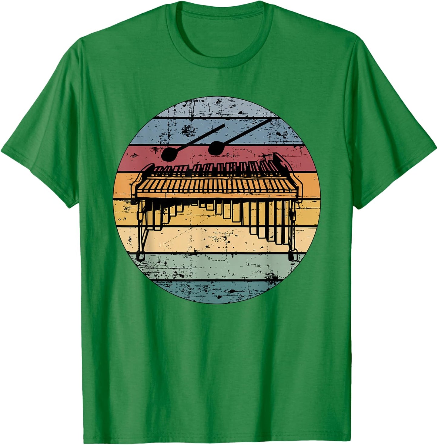 Marimba Retro Marimba Player Marimba Lover T-Shirt - T-Shirt | Irish Green