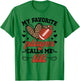My Favorite Football Player Calls Me Titi Football Titi Aunt T-Shirt - T-Shirt | Irish Green
