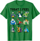 DC Comics Batman Villains Today I Feel Emotional Box Up Small T-Shirt - T-Shirt | Irish Green