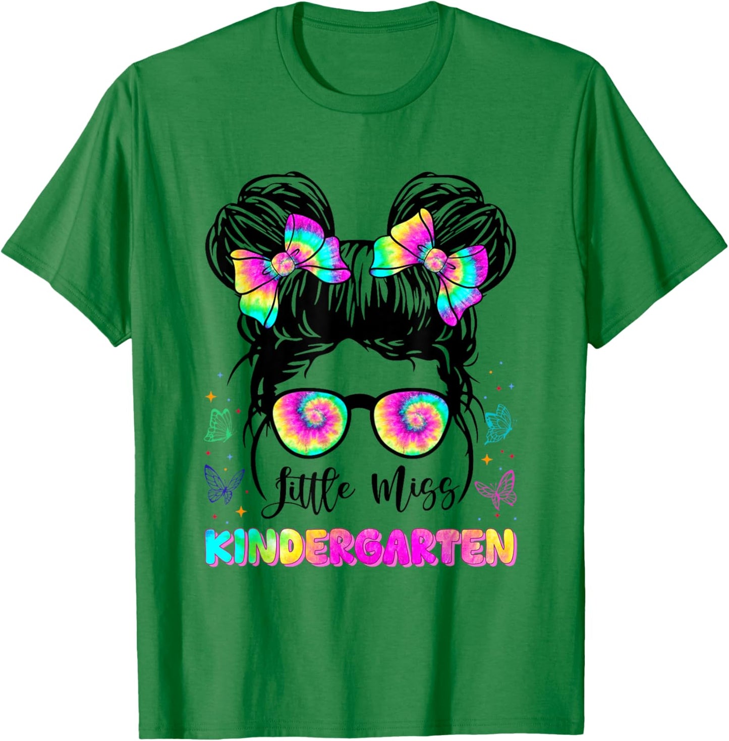 Little Miss Kindergarten T-Shirt - T-Shirt | Irish Green