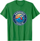 Sardinia Italy Vintage Nautical Waves Design T-Shirt - T-Shirt | Irish Green