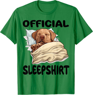 Labrador Retriever Official Sleepshirt Pajamas Nightgown T-Shirt - T-Shirt | Irish Green