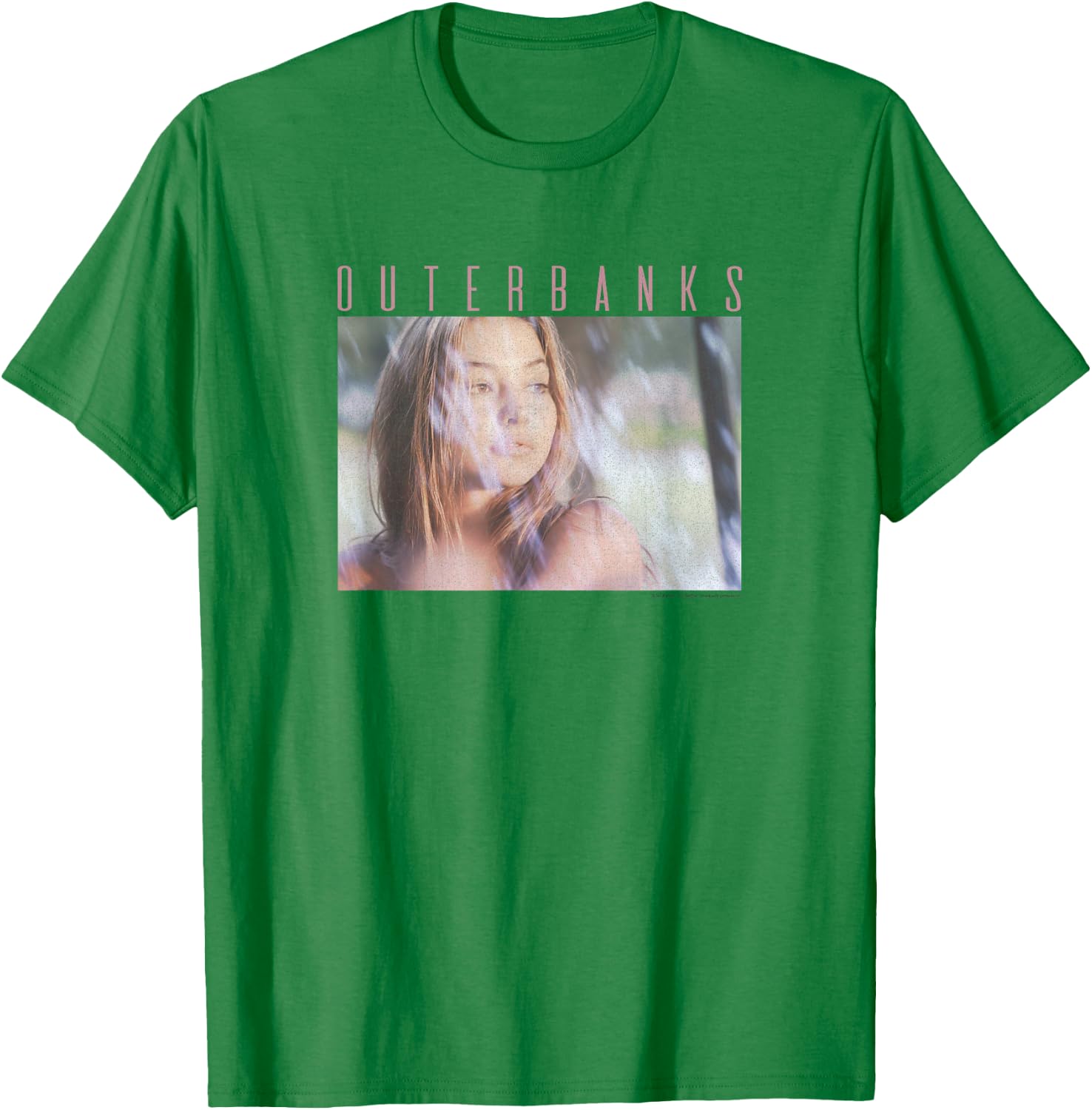 Outer Banks Sarah Portrait T-Shirt - T-Shirt | Irish Green