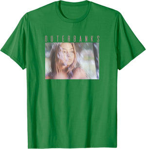 Outer Banks Sarah Portrait T-Shirt - T-Shirt | Irish Green