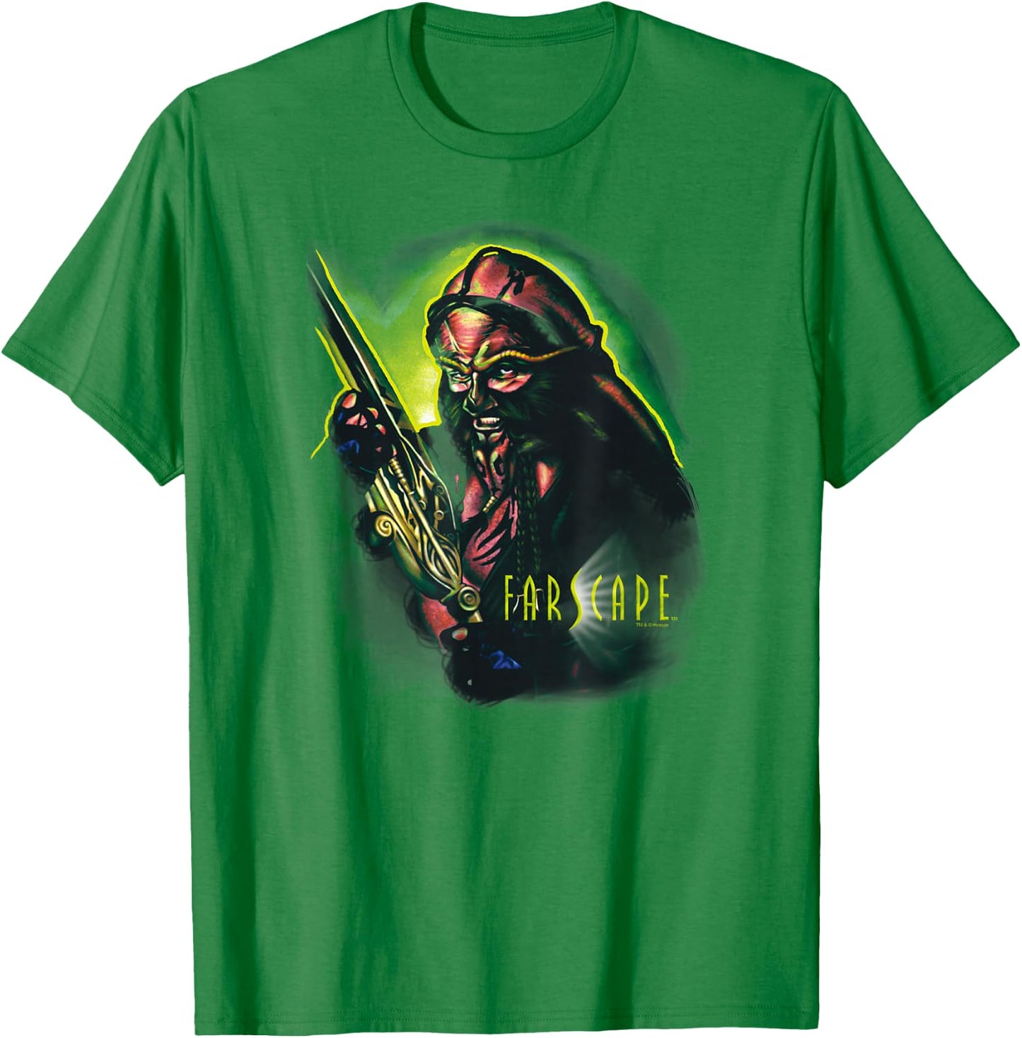 Farscape Dargo Warrior T-Shirt - T-Shirt | Irish Green