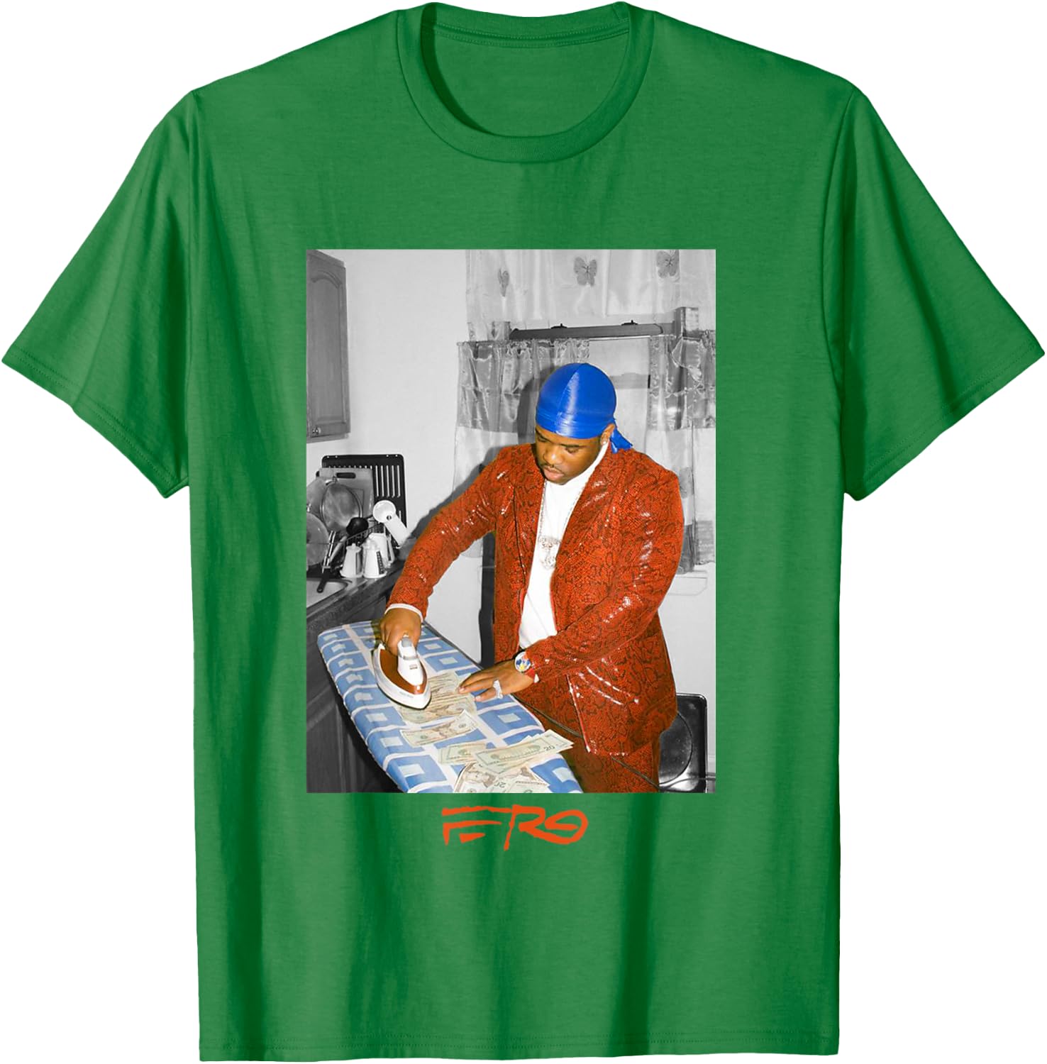 A$AP Ferg Official Ironing Board T-Shirt - T-Shirt | Irish Green
