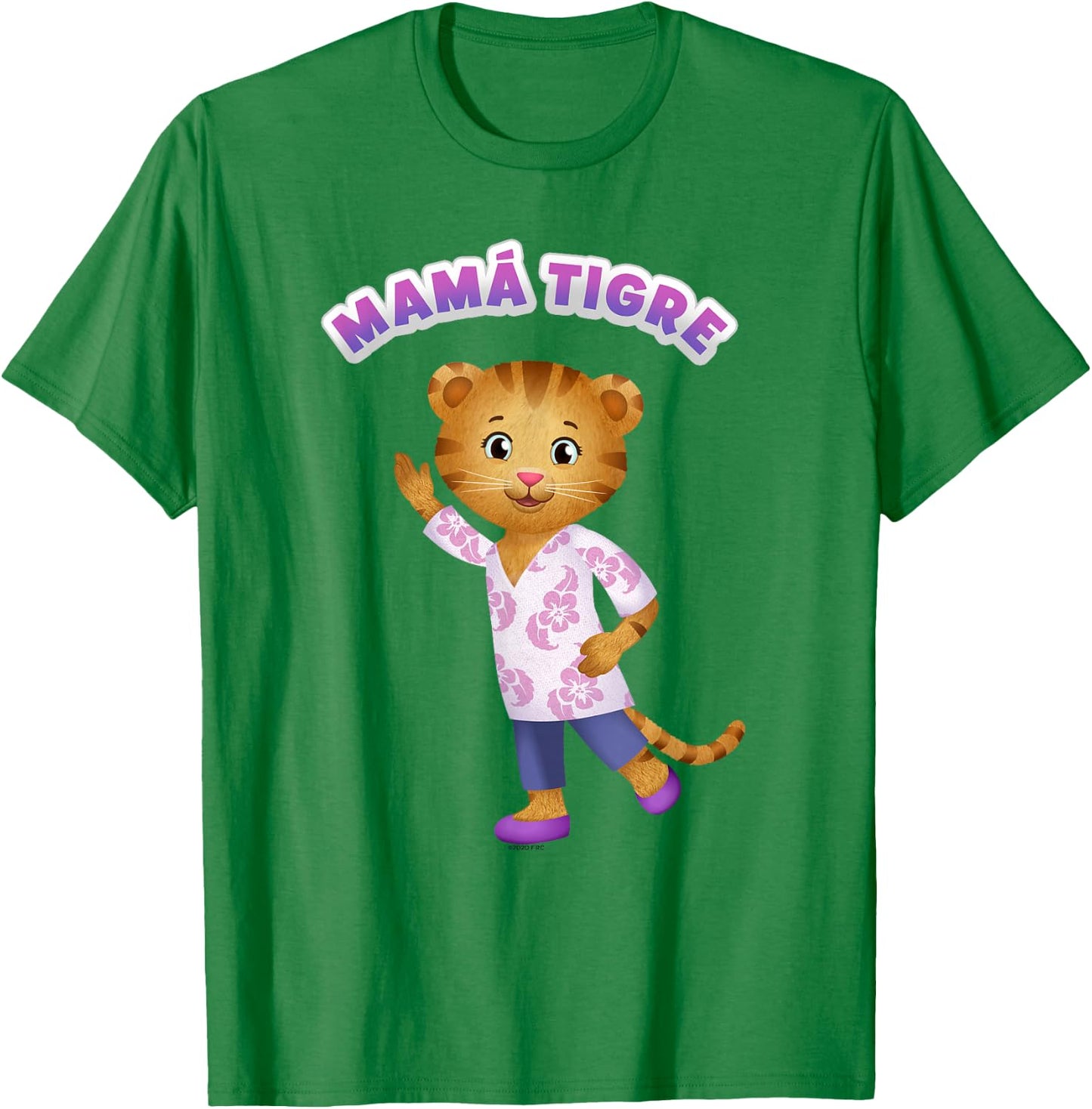 Daniel Tigre: Mamá Tigre T-Shirt - T-Shirt | Irish Green