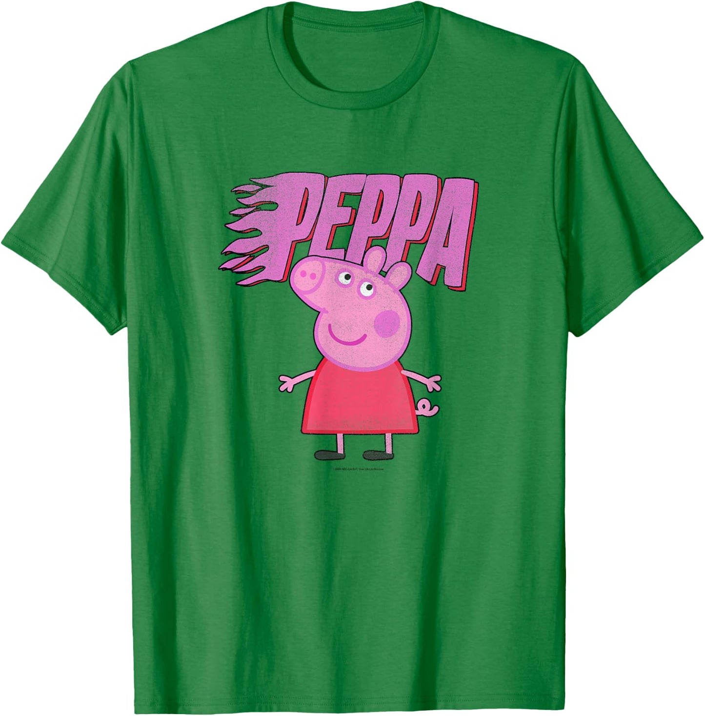 Peppa Pig Flame Peppa Logo T-Shirt - T-Shirt | Irish Green