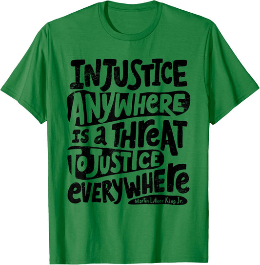 Black Lives Matter African American Protest Racism BLM Small T-Shirt - T-Shirt | Irish Green