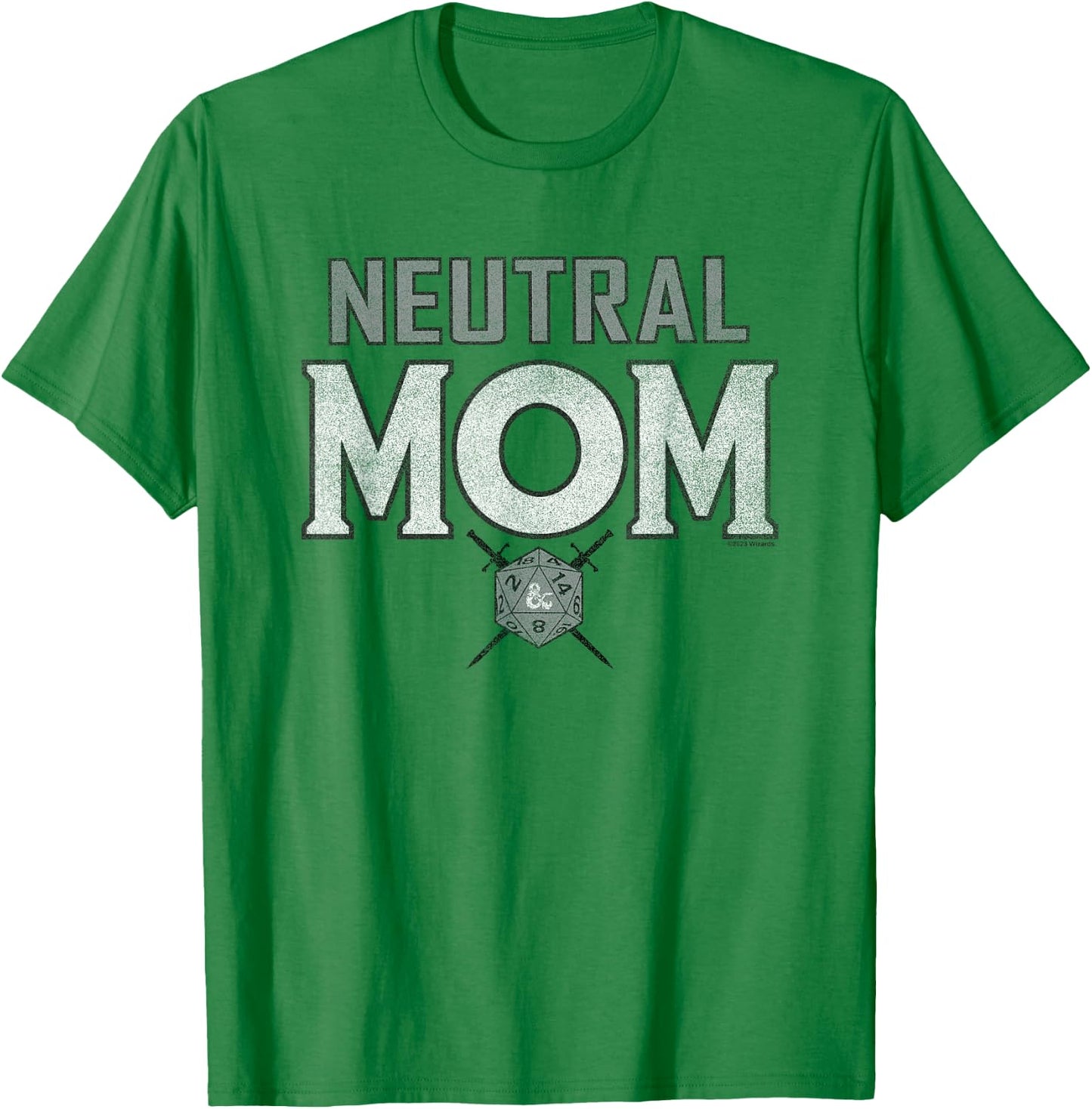Dungeons & Dragons Mother's Day Neutral Mom T-Shirt - T-Shirt | Irish Green