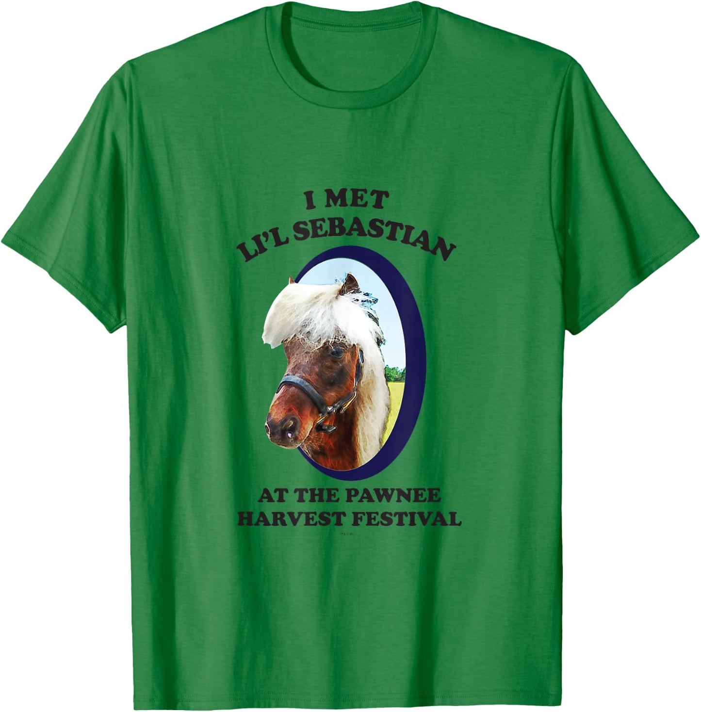 Parks and Recreation Li'l Sebastian T-Shirt - T-Shirt | Irish Green