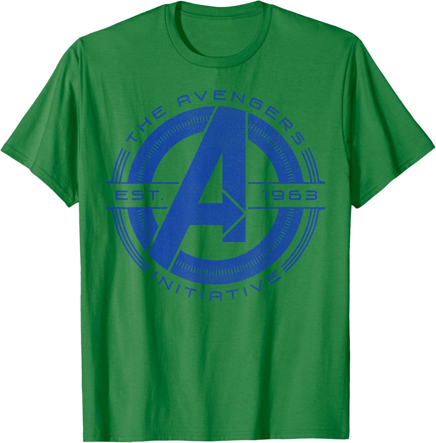 Marvel The Avengers Initiative Circle Logo T-Shirt - T-Shirt | Irish Green