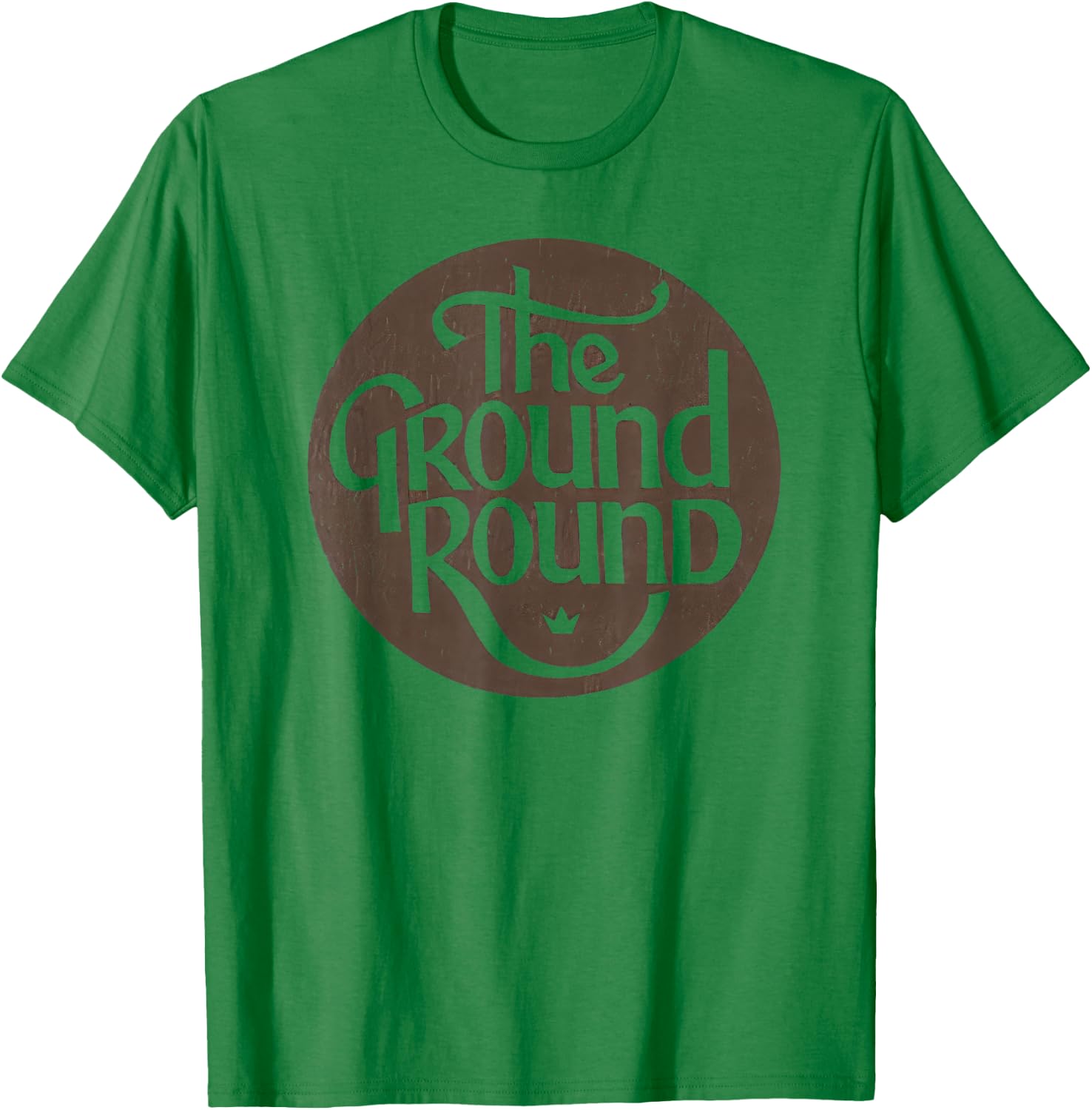 The Ground Round Restaurant Retro Vintage T-Shirt - T-Shirt | Irish Green