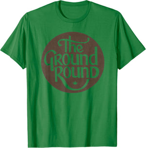The Ground Round Restaurant Retro Vintage T-Shirt - T-Shirt | Irish Green
