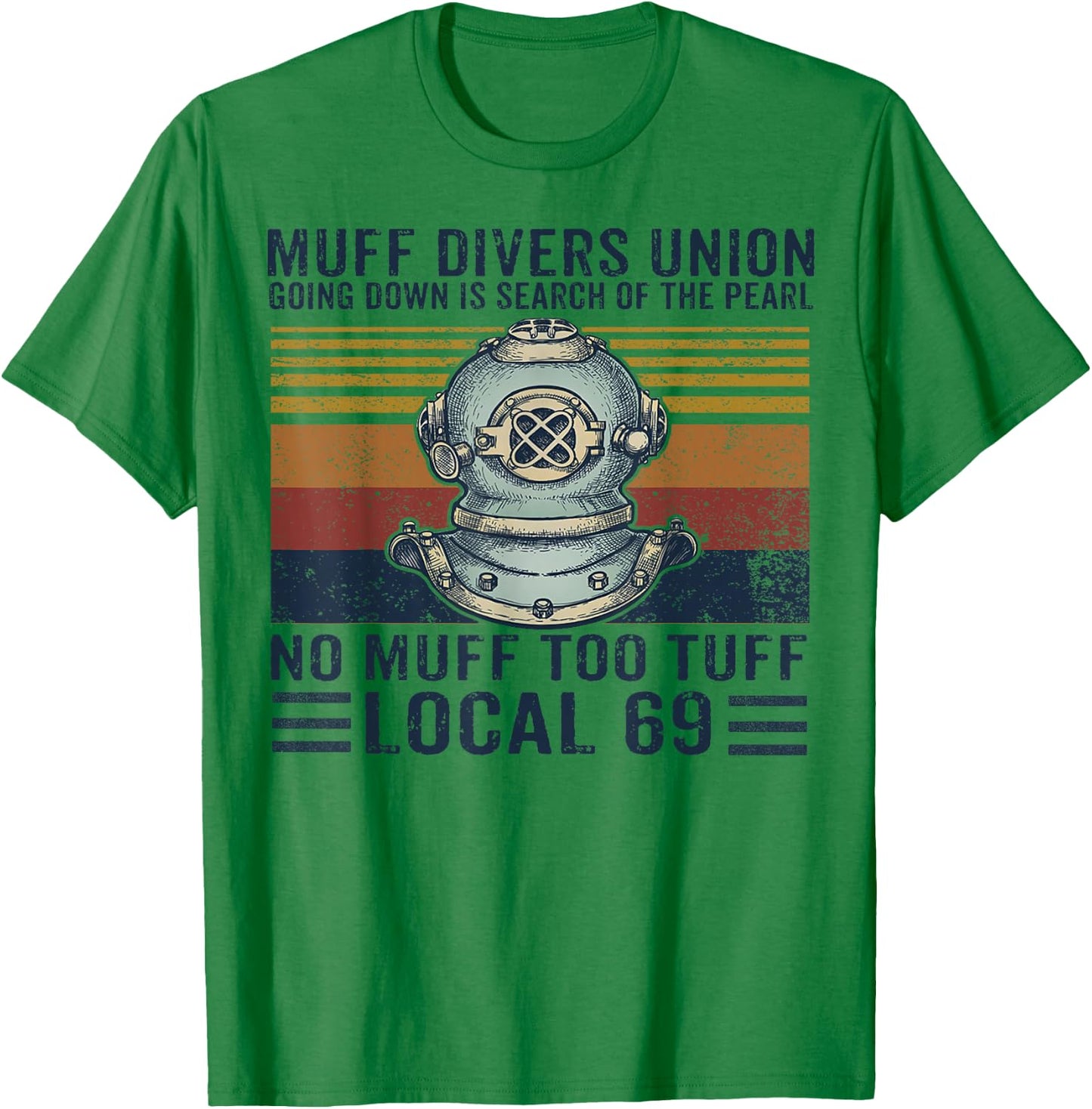 Muff Divers Union Shirt T-Shirt - T-Shirt | Irish Green