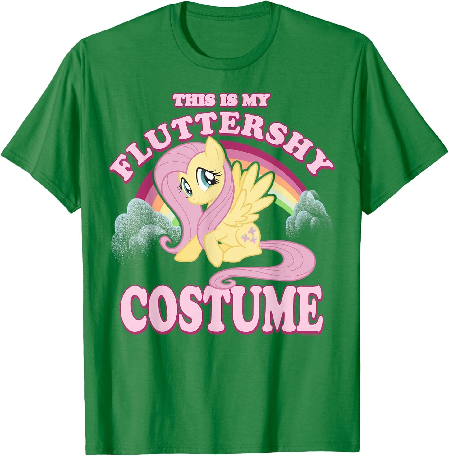 My Little Pony: Friendship is Magic Fluttershy Halloween T-Shirt - T-Shirt | Irish Green
