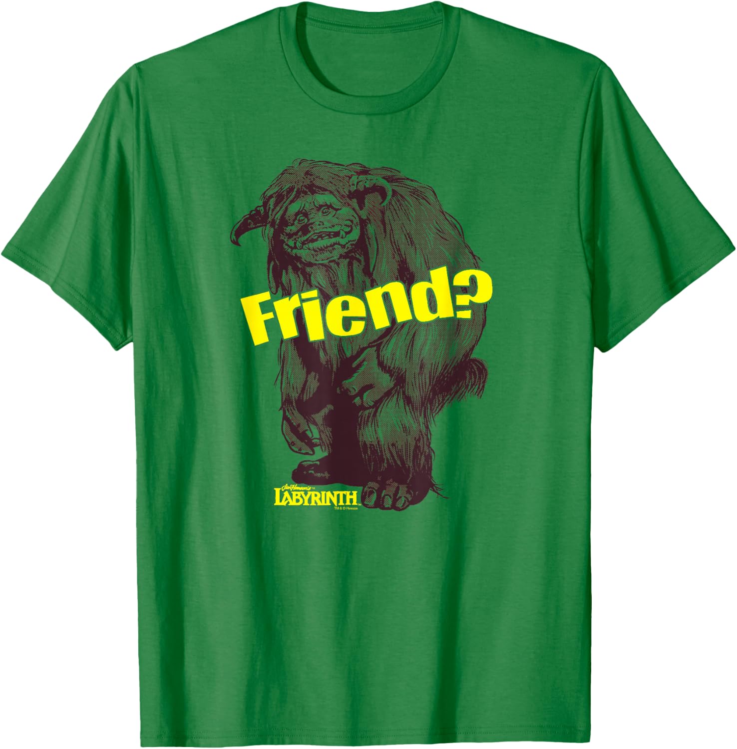 Labyrinth Ludo Friend T-Shirt - T-Shirt | Irish Green
