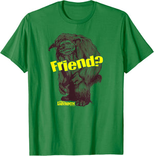 Labyrinth Ludo Friend T-Shirt - T-Shirt | Irish Green