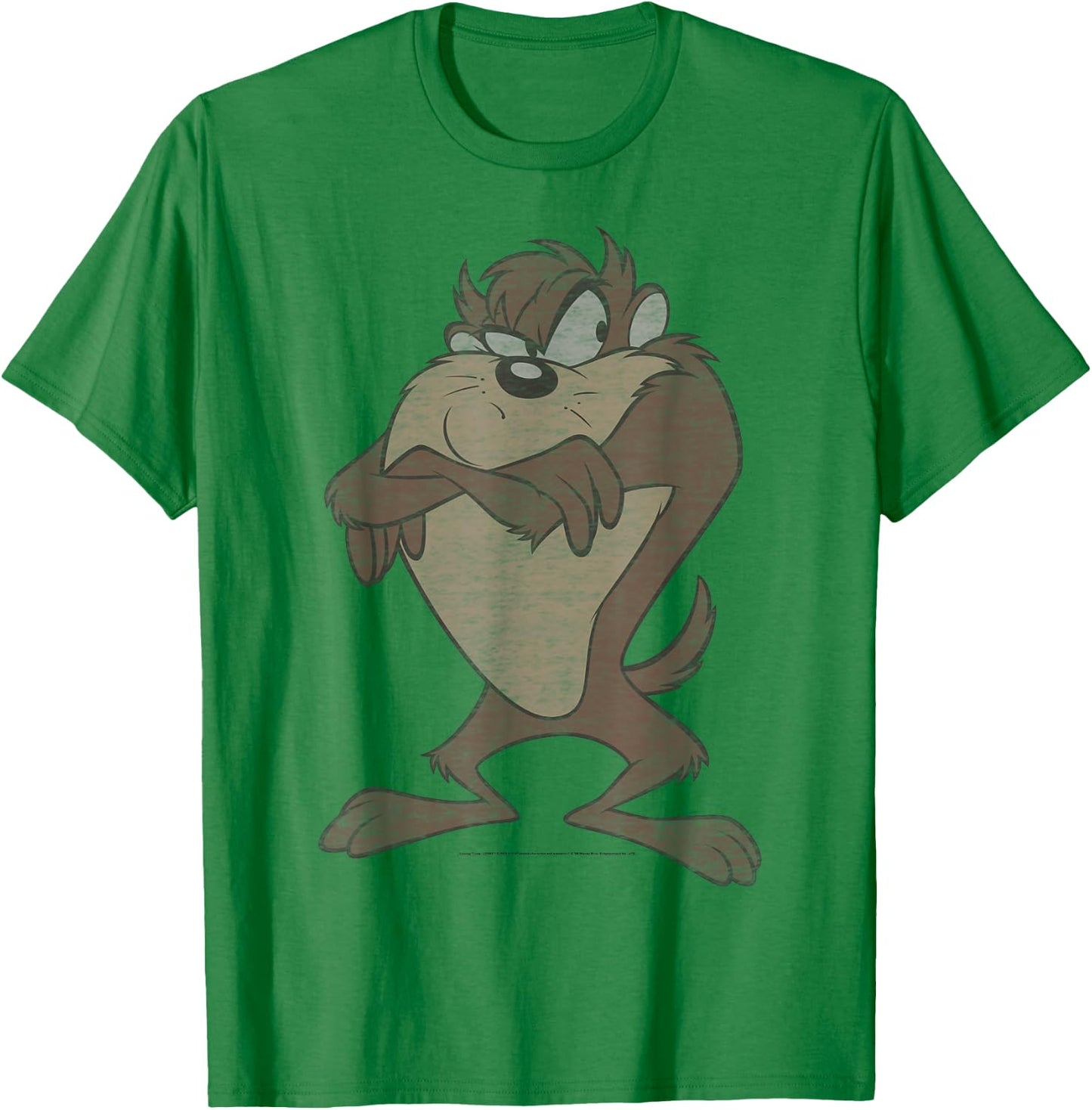 Looney Tunes Tasmanian Devil Simple Portrait T-Shirt - T-Shirt | Irish Green