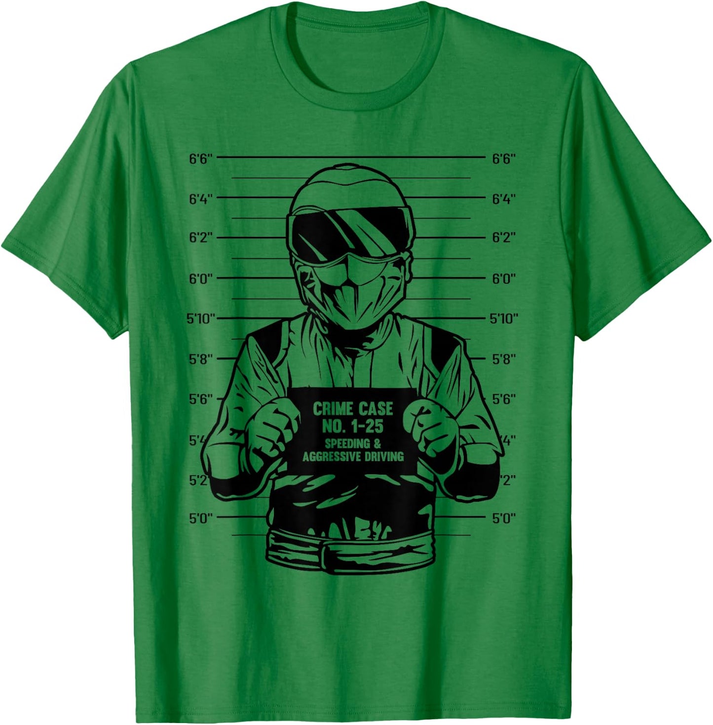 Funny Biker Motorcyclist Motorbike Motorcycling Bike T-Shirt - T-Shirt | Irish Green