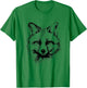 Arctic Fox Artic Animals Cute Artic Fox Lover T-Shirt - T-Shirt | Irish Green
