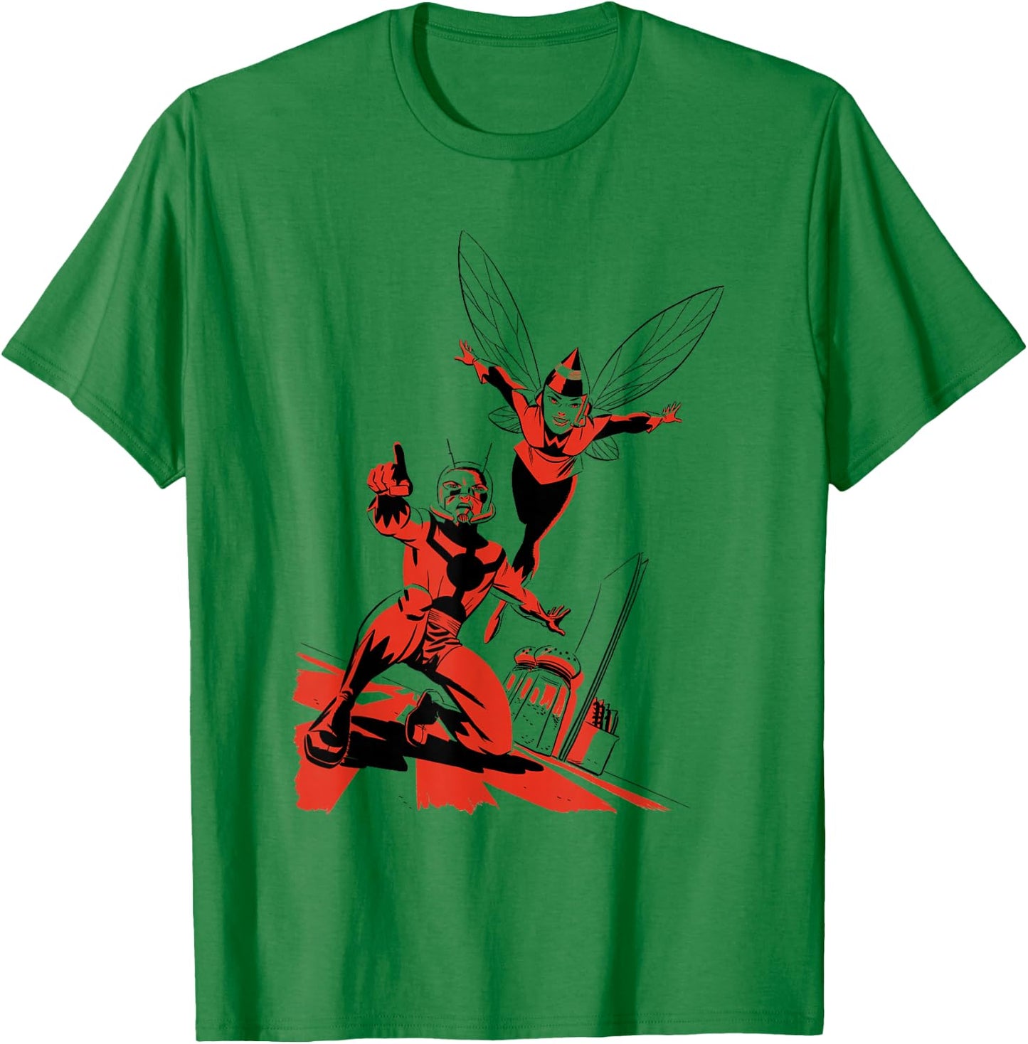 Marvel Ant-Man and The Wasp Two-Tone Variant Cover T-Shirt - T-Shirt | Irish Green