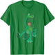 Disney Pixar The Good Dinosaur Arlo Spot Best Duo Big Poster T-Shirt - T-Shirt | Irish Green