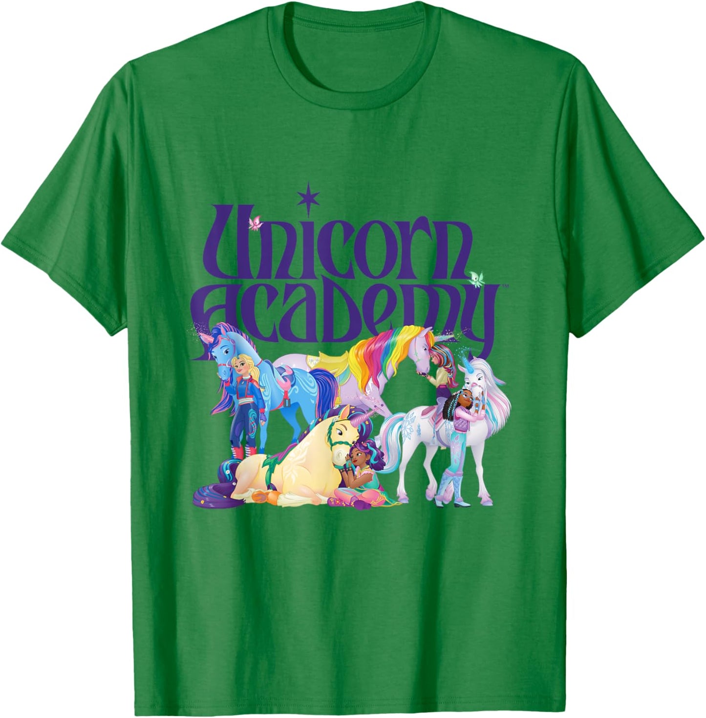 Riders and Unicorns T-Shirt - T-Shirt | Irish Green