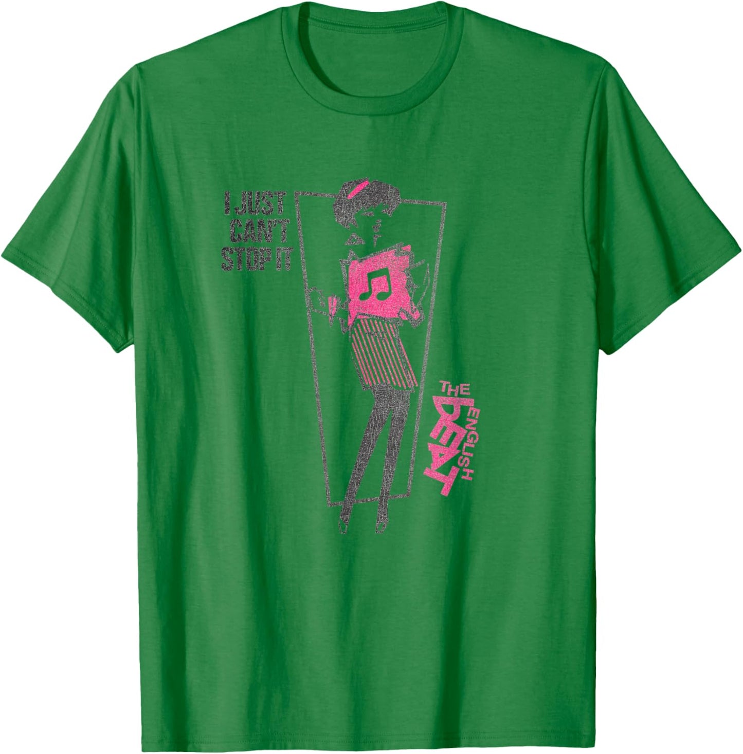 The English Beat I Just Can't Stop It T-Shirt - T-Shirt | Irish Green