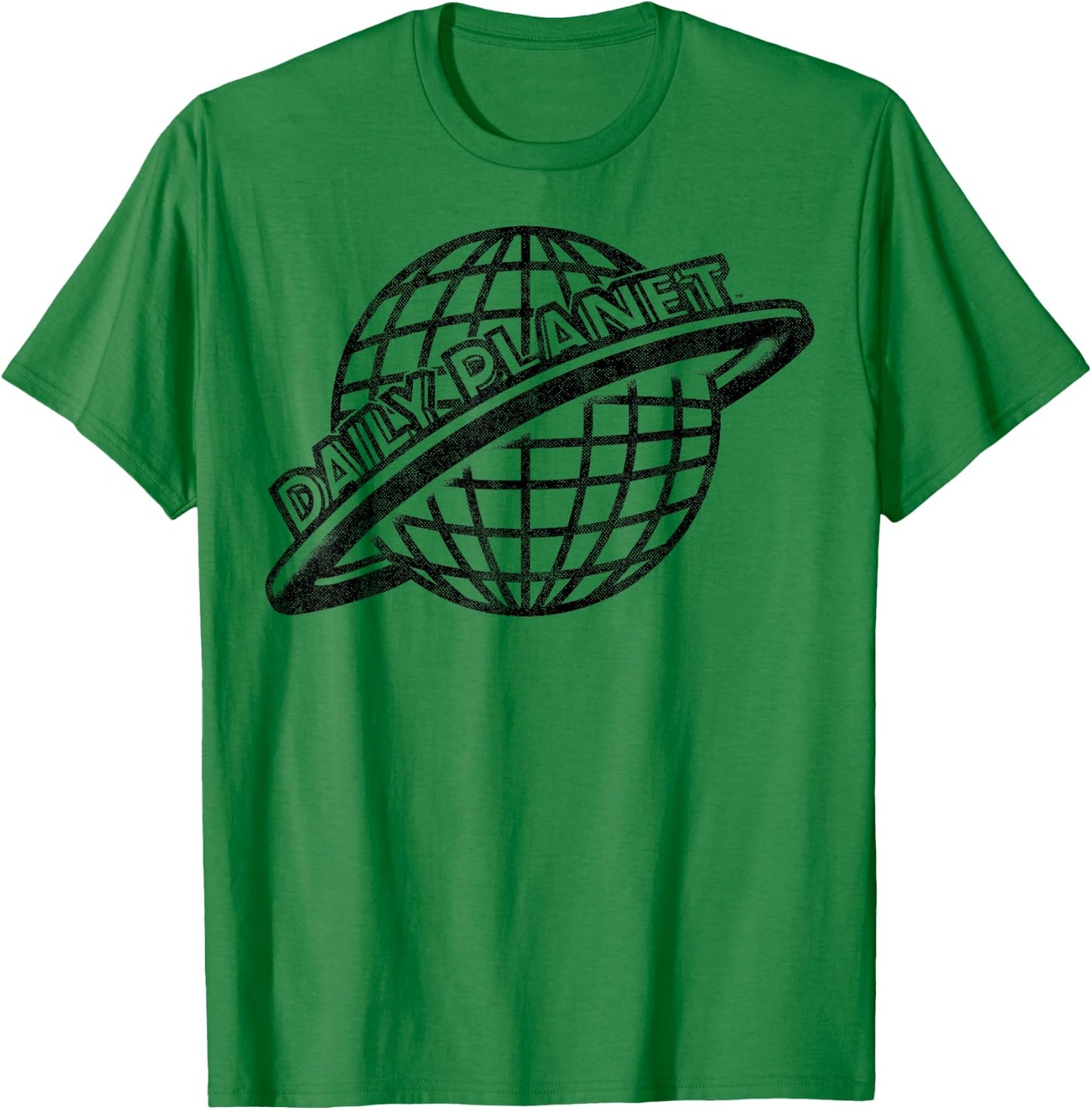 DC Comics Superman Daily Planet Logo C1 T-Shirt - T-Shirt | Irish Green